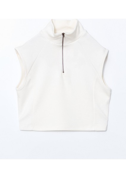 Yeni Sezon Dik Yaka Kadın Crop indirimleri