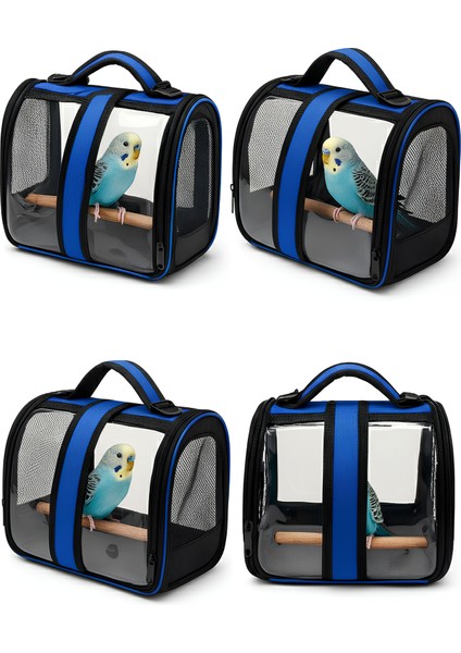 Sultan Papağanı Taşıma Çantası (Tünekli) Kuş Taşıma Çantası (30CMX22CMX21CM) fiyatları