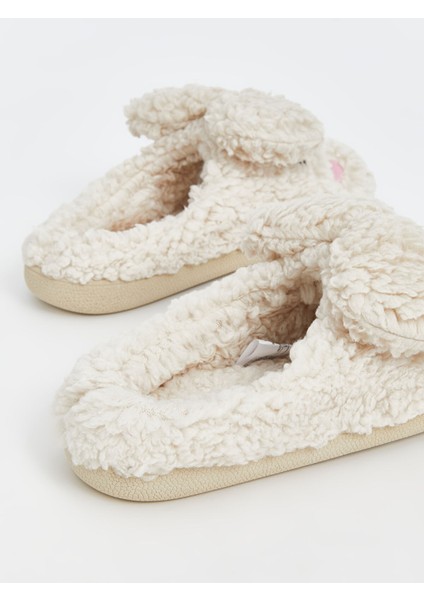 Yeni Sezon 3D Aplikeli Pelüş Kadın Ev Terliği fırsatları