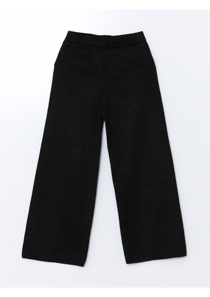 Yeni Sezon Beli Lastikli Geniş Paça Kadın Triko Pantolon indirimleri