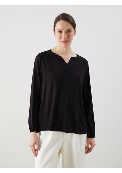 Yeni Sezon Kaçık Yaka Kadın Bluz