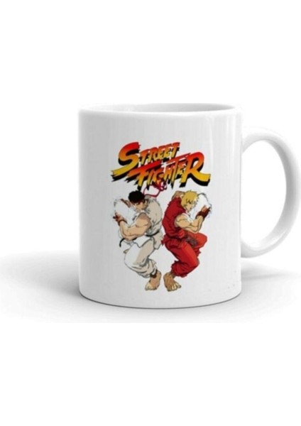 Street Fighter Baskılı Kupa
