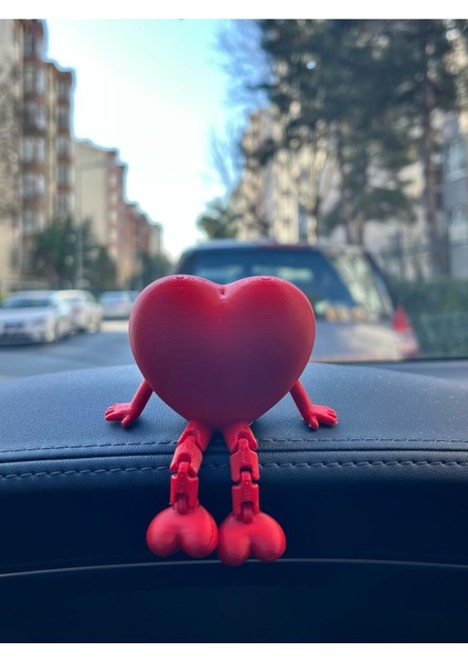 Sevimli Kalp Ayaklı Torpido Süsü Kalp Araba Süsü - Araç Içi Aksesuar Sevimli Kalp - Oto Aksesuarı fiyatları