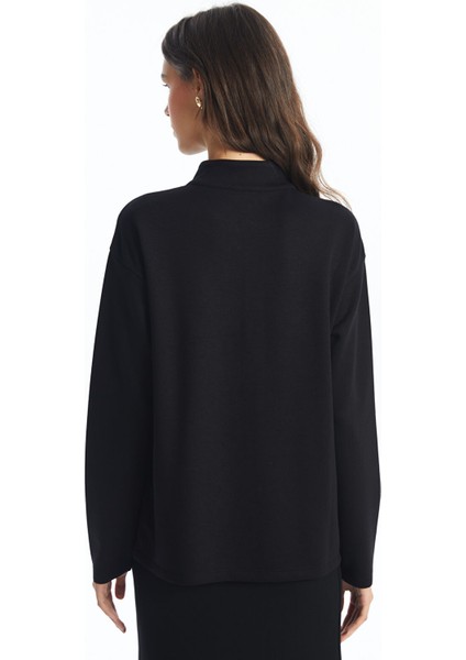 Yeni Sezon Dik Yaka Kadın Sweatshirt fırsatları