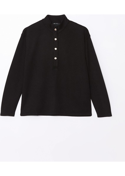 Yeni Sezon Dik Yaka Kadın Sweatshirt indirimleri