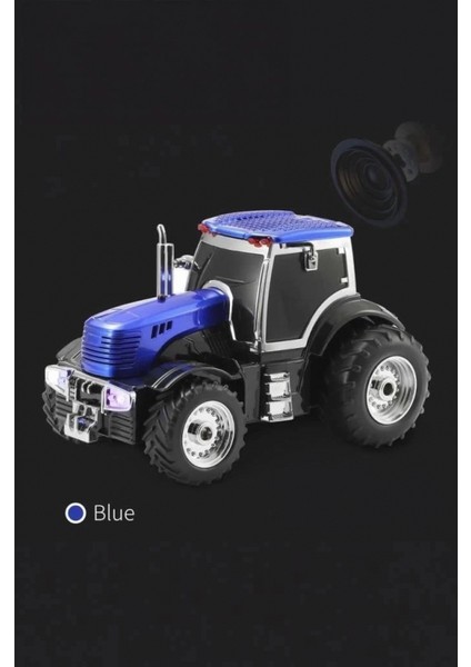 D42 Mavi Traktör Tasarım Usb/fm Radyo Bluetooth Hoparlör Speaker modelleri