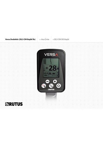 Versa Dedektör (28,5cm Dd Başlık Ile) modelleri