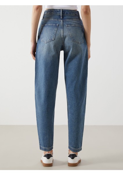 Yeni Sezon Balloon Fit Kadın Jean Pantolon fırsatları