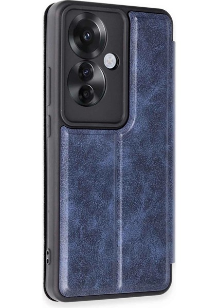 Newface Reno 11F Kılıf Flip Cover - Lacivert fiyatları