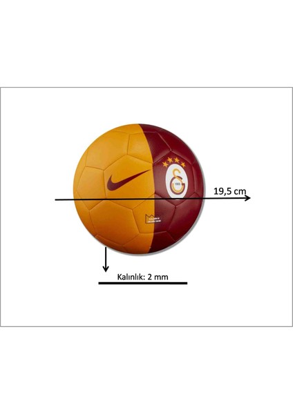 Galatasaray Futbol Topu Baskılı Mouse Pad modelleri