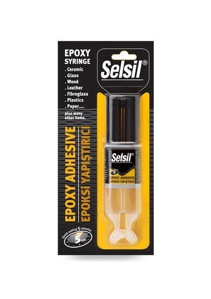 Selsil Epoksi Yapıştırıcı Genel Kullanım 28 gr