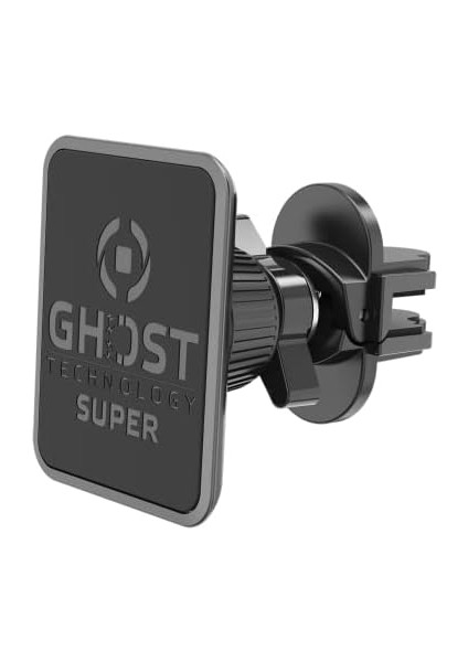 Ghost Superpls Araç Telefon Turucu Siyah, 6 Ultra Güçlü Mıknatıs, Akıllı Telefonunuzun Cihaz Üzerinde En Iyi Tutuşunu Sağlar,2 Adet Metal Plaka Dahildir, 6 mm Derinliği ve Şık Tasarım fiyatları