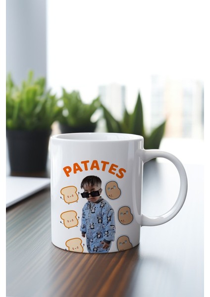 Halilişko Patates Baskılı Bardak