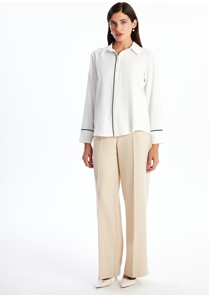 Yeni Sezon Düz Uzun Kollu Kadın Gömlek fiyatları