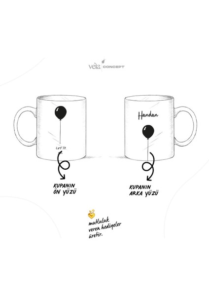 Kişiye Özel Isimli Let It Go Kupa Bardak - Doğum Günü Hediyesi - Arkadaşa Hediye modelleri