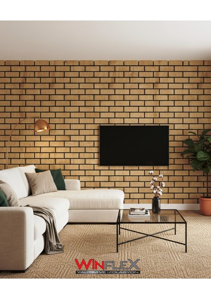 Eko Tuğla Akustik Ahşap Panel – Savana Meşe fiyatları