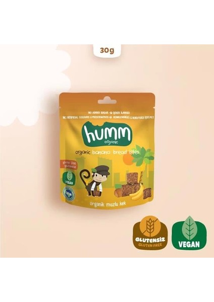 Bfs Humm Organik Glutensiz Vegan Muzlu Kek 30 gr