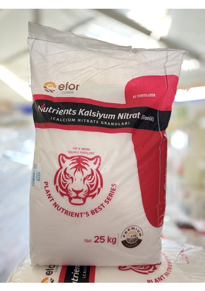 Efor Nutrients Kalsiyum Nitrat Granül Gübre 25 kg