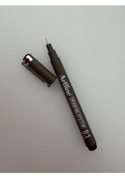 Çizim Kalemi 0.1 - 0.2 - 0.3 - 0.4 - 0.5 - 0.6 mm Siyah (6 Adet)