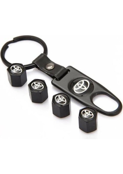 Toyota Metal Sibop Kapağı Anahtarlık Seti
