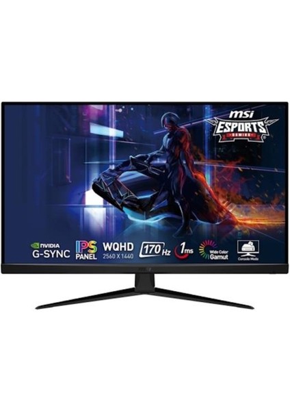 Msı G321Q 31.5" 1 Ms 2k IPS 170 Hz Oyuncu Monitörü Outlet