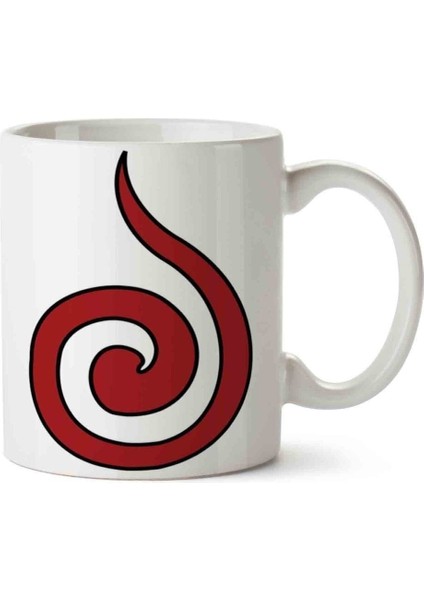 Naruto Uzumaki Sasuke Porselen Kupa Bardak