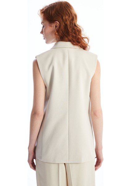 Yeni Sezon Ceket Yaka Kadın Klasik Yelek fırsatları