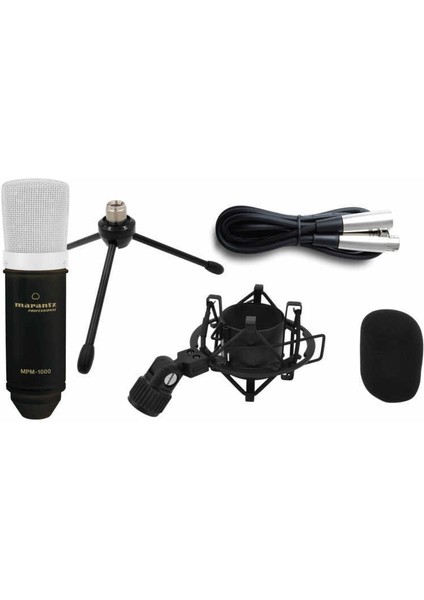 Marantz MPM-1000 Condenser Stüdyo Kayıt Mikrofonu 077-000010 indirimleri