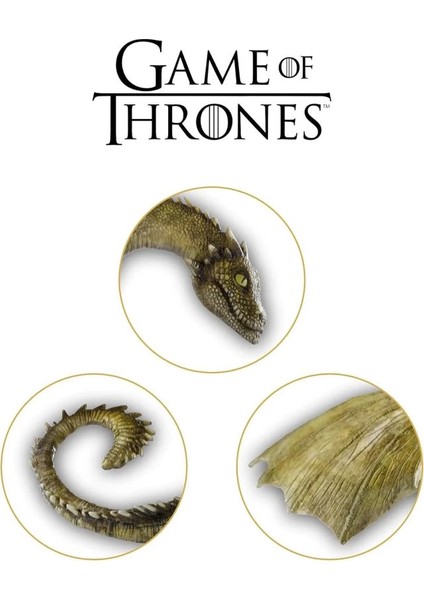 Noble Collection Game Of Thrones Rhaegal Ejderha Heykeli indirimleri