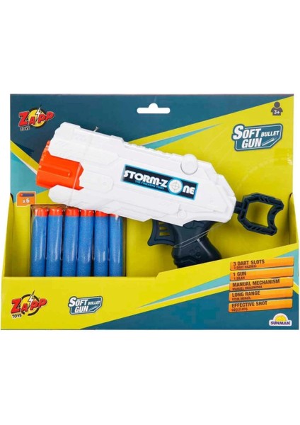 Bfs 2712 Zapp 6 Mermili Sünger Dart Atan Silah -Sunman fiyatları