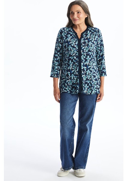 Yeni Sezon Kaçık Yaka Çiçekli Kadın Bluz fiyatları