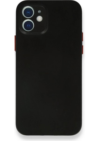 Iphone 12 Mini Kılıf Pp Ince Kapak - Siyah