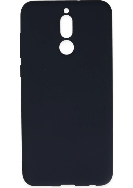 Mate 10 Lite Kılıf Nano Içi Kadife Silikon - Lacivert