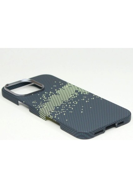 17 Pro Max Uyumlu Ekoseli Kevlar Case