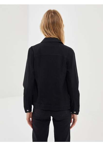 Yeni Sezon Gömlek Yaka Kadın Jean Ceket fırsatları