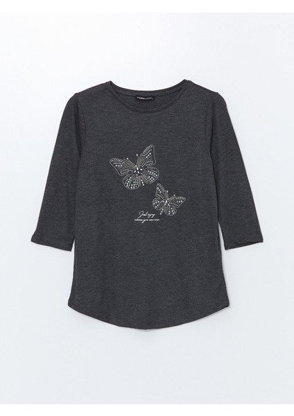 Yeni Sezon Bisiklet Yaka Parlak Taşlı Uzun Kollu Kadın Bluz indirimleri