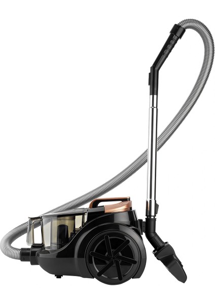 Spektron S Torbasız Elektrikli Süpürge - Siyah-Bakır modelleri