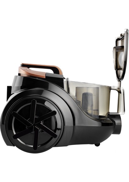 Spektron S Torbasız Elektrikli Süpürge - Siyah-Bakır indirimleri