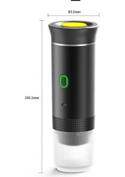 Taşınabilir Espresso Kahve Makinesi Şarjlı Kapsül ve Öğütülmüş Kahve ile uyumlu. fiyatları