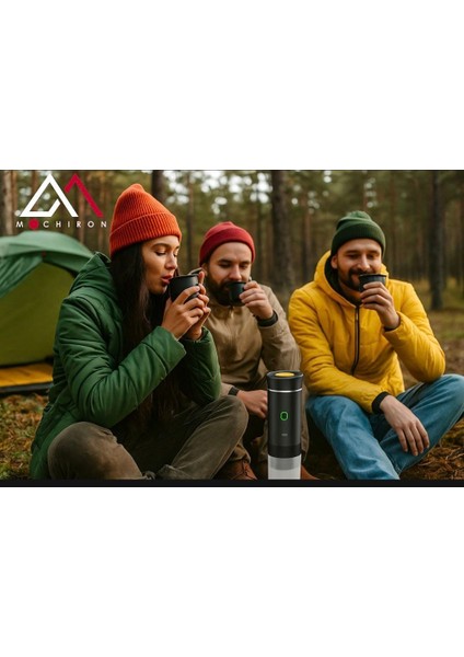 Taşınabilir Espresso Kahve Makinesi Şarjlı Kapsül ve Öğütülmüş Kahve ile uyumlu. indirimleri