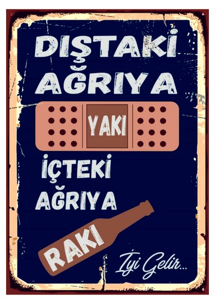 Ahşap Mdf Poster (27X18CM)