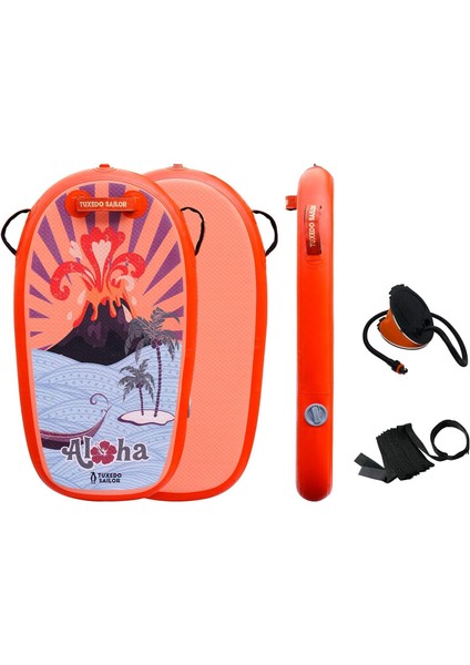 Bodyboard Aloha Plaj Çocuk Sörf Tahtası-Ultra Hafif Vücut Tahtası 110X51X10 cm fiyatları