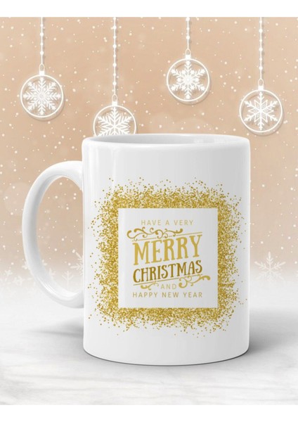 Yılbaşına Özel Kupa Bardak - Yılbaşı Kupa - Noel Hediye - Yılbaşı Hediyesi