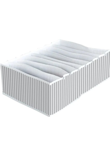 8 Bölmeli Xl Pratik Bölmeli Çekmece Düzenleyici Organizer(Iç Çamaşırı Kravat Çorap Düzenleyici)