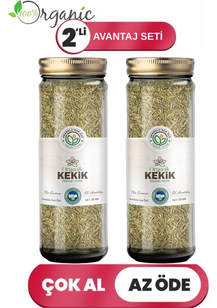 Organik Kekik 2'li Avantaj Seti