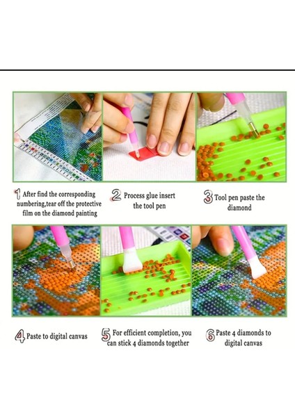 5 D Elmas Mozaik Boyama 70 cm x 40 cm Tablo fiyatları