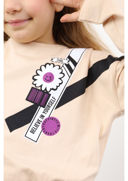 Kız Çocuk Baskılı Tişört fiyatları