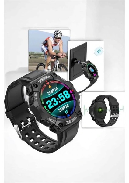 Ieg® Bluetooth 5.0 Destekli Çok Fonksiyonlu Yeni Nesil Akıllı Saat indirimleri