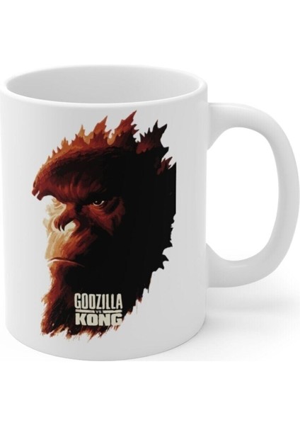 Godzilla V Kong Baskılı Kupa Bardak