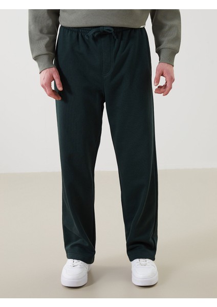 Yeni Sezon Rahat Kalıp Beli Bağcıklı Erkek Kalın Eşofman Altı fiyatları